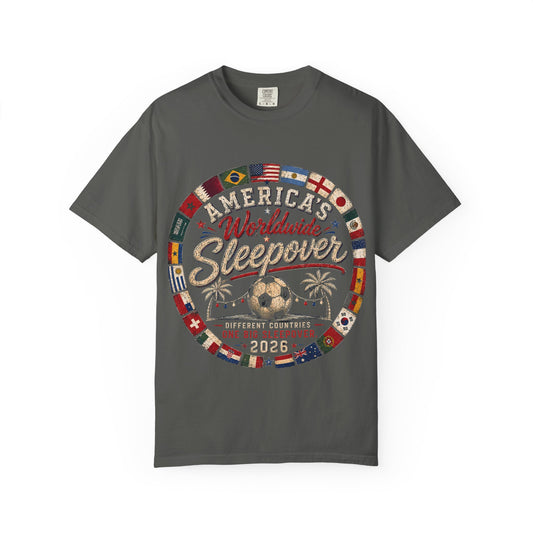 America's Worldwide Sleepover 2026 Beach Edition Shirt | The Summer Fan Tee -Dark Tee