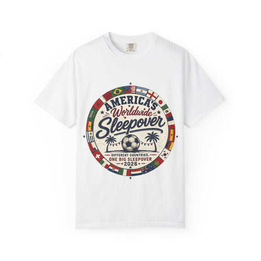 America's Worldwide Sleepover 2026 Beach Edition Shirt -- The Summer Fan Tee --Light edition