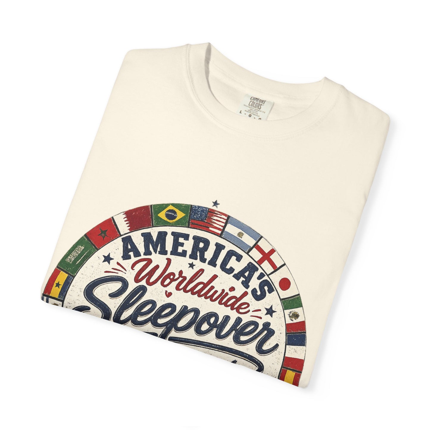 America's Worldwide Sleepover 2026 Beach Edition Shirt -- The Summer Fan Tee --Light edition