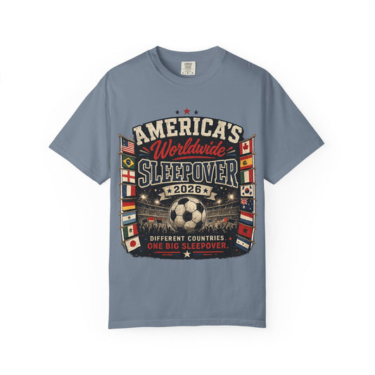 America's Worldwide Sleepover 2026 Championship Shirt | The Ultimate Fan Tee