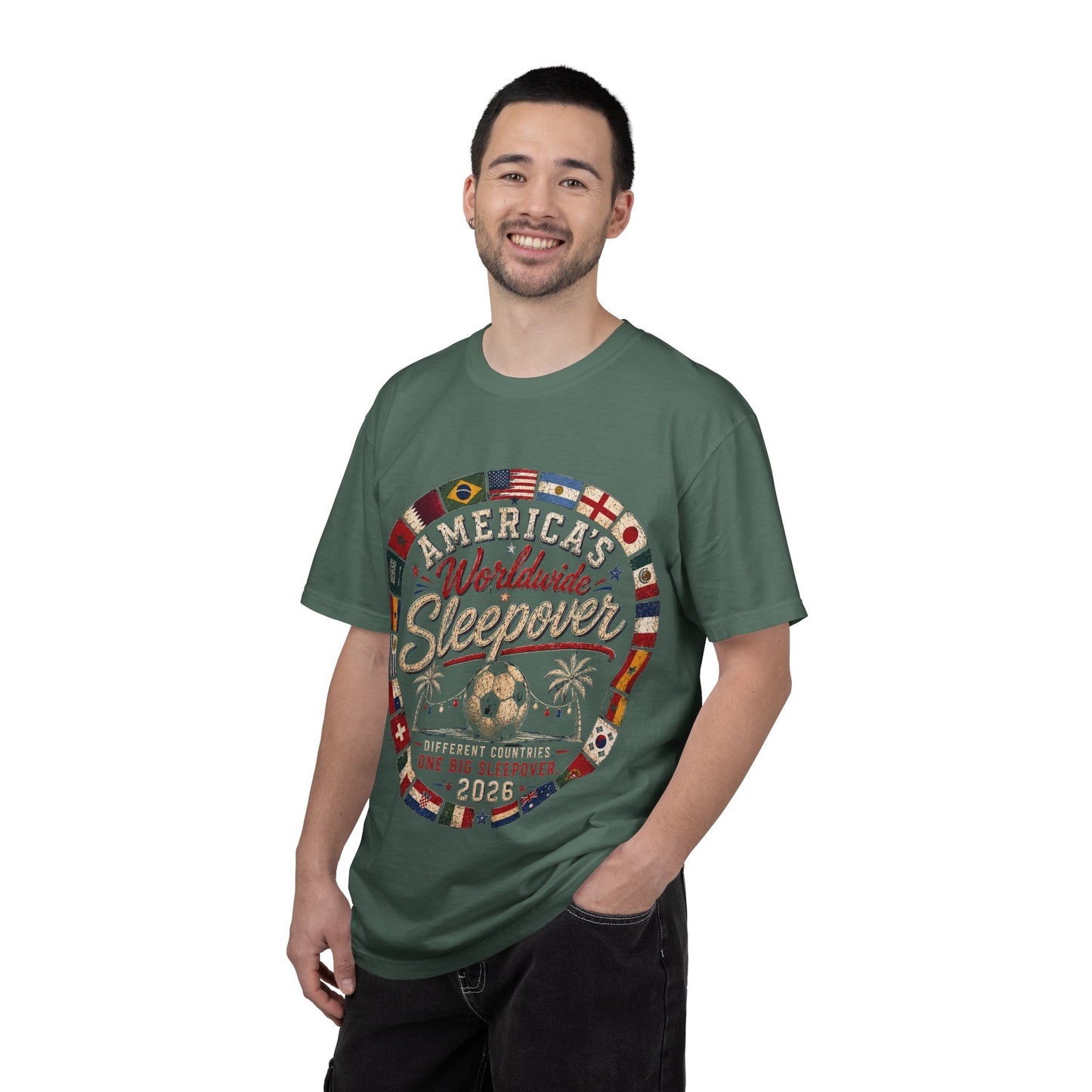 America's Worldwide Sleepover 2026 Beach Edition Shirt | The Summer Fan Tee -Dark Tee