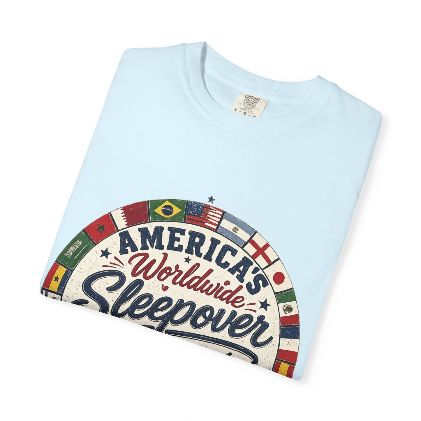 America's Worldwide Sleepover 2026 Beach Edition Shirt -- The Summer Fan Tee --Light edition