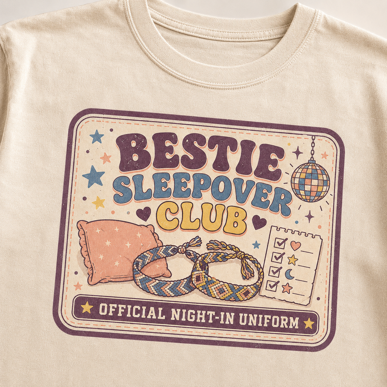 Best Sleepover Club Graphic T-Shirt