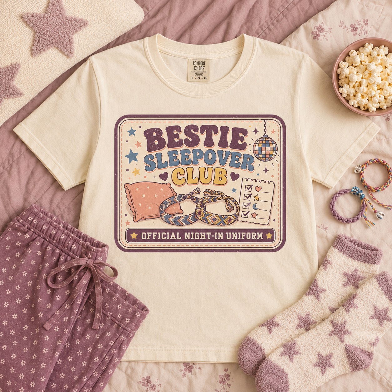 Best Sleepover Club Graphic T-Shirt