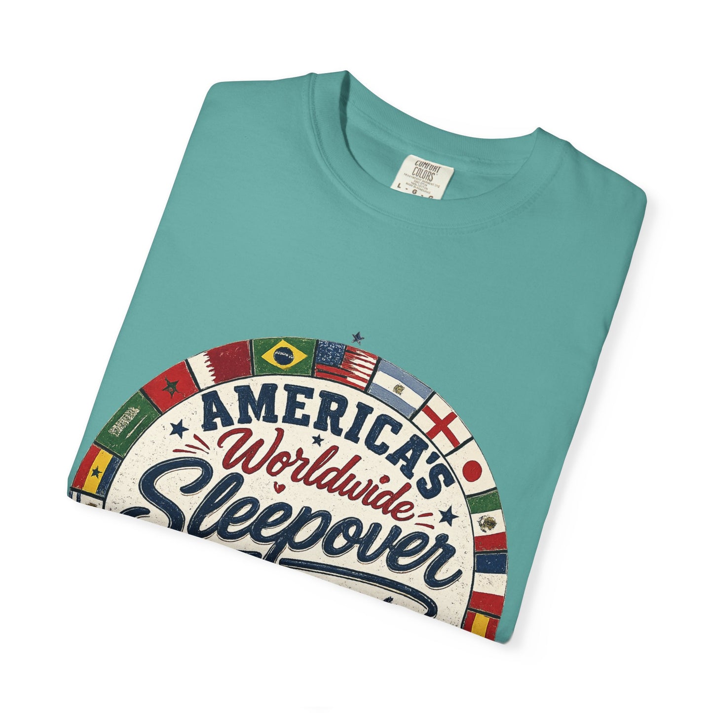 America's Worldwide Sleepover 2026 Beach Edition Shirt -- The Summer Fan Tee --Light edition