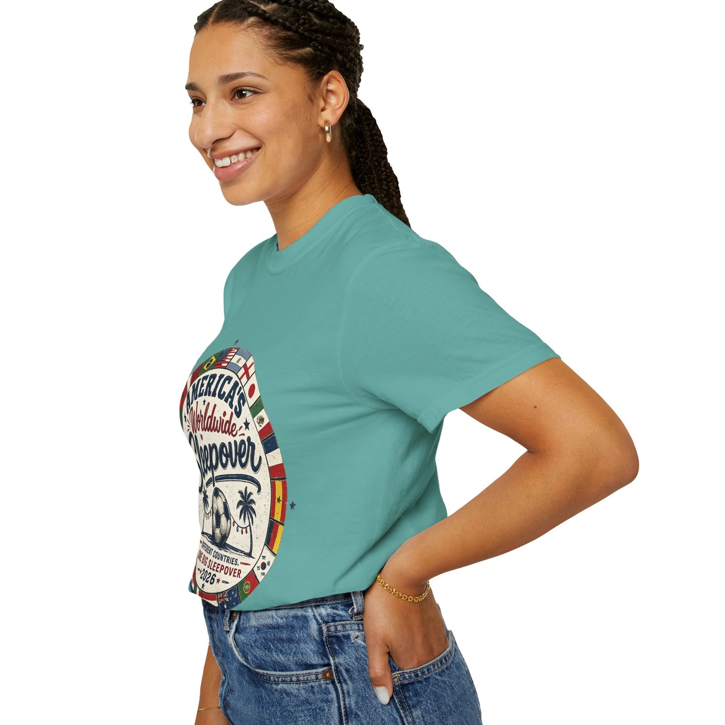 America's Worldwide Sleepover 2026 Beach Edition Shirt -- The Summer Fan Tee --Light edition