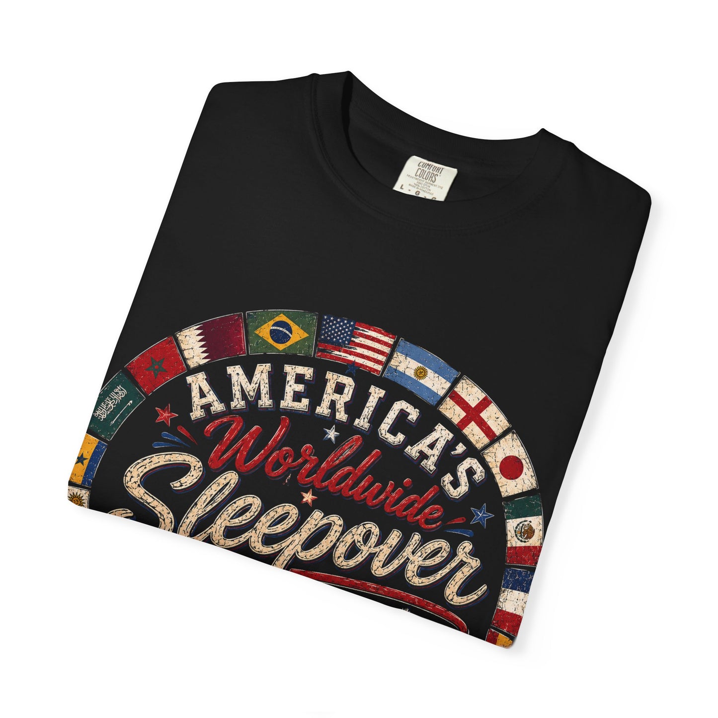 America's Worldwide Sleepover 2026 Beach Edition Shirt | The Summer Fan Tee -Dark Tee