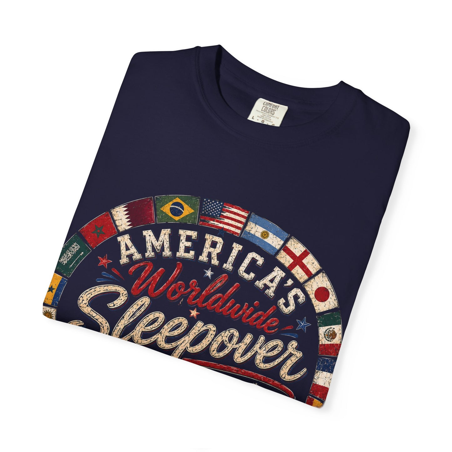 America's Worldwide Sleepover 2026 Beach Edition Shirt | The Summer Fan Tee -Dark Tee