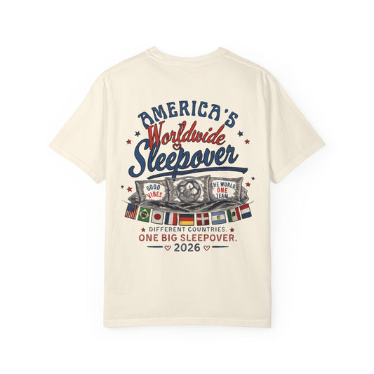 America's Worldwide Sleepover 2026 Shirt | The Watch Party Tee