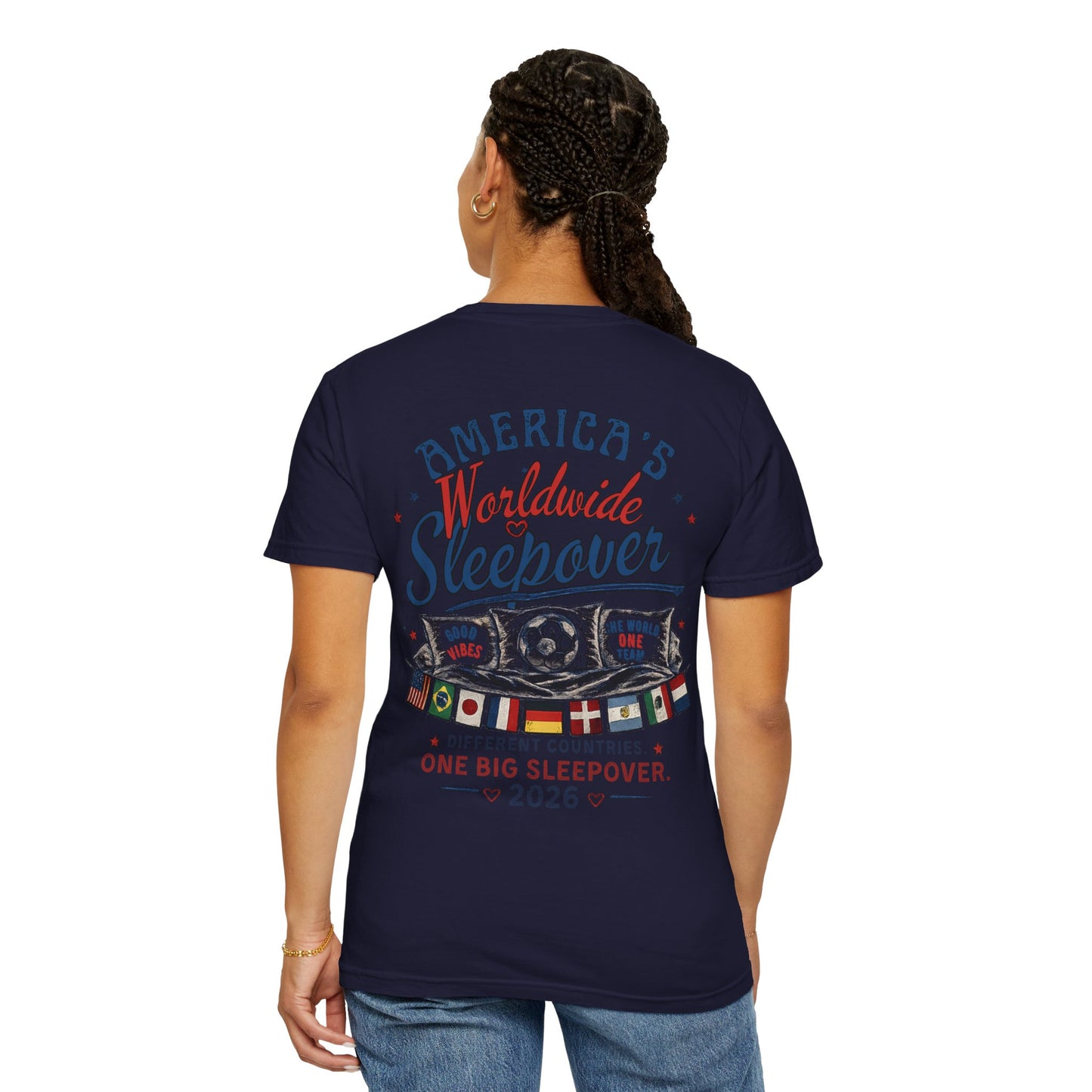 America's Worldwide Sleepover 2026 Shirt | The Watch Party Tee