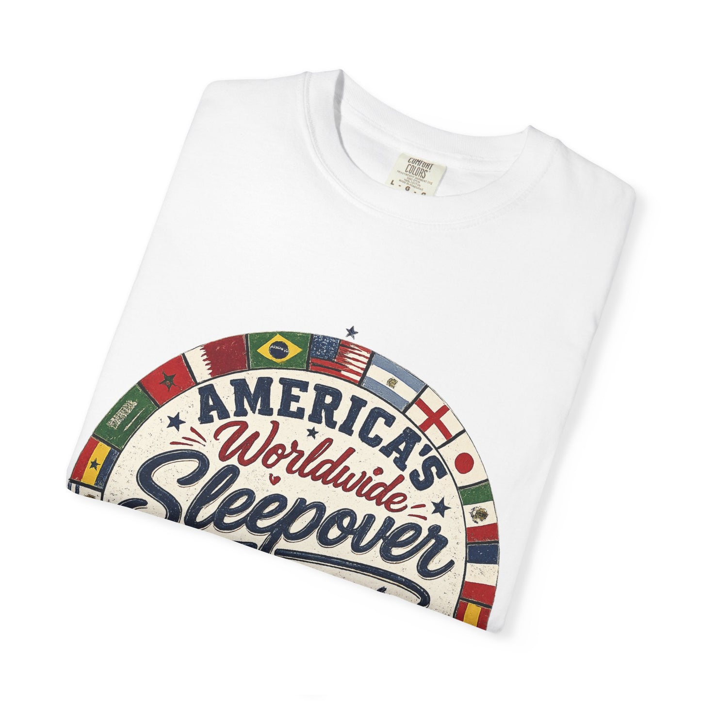 America's Worldwide Sleepover 2026 Beach Edition Shirt -- The Summer Fan Tee --Light edition