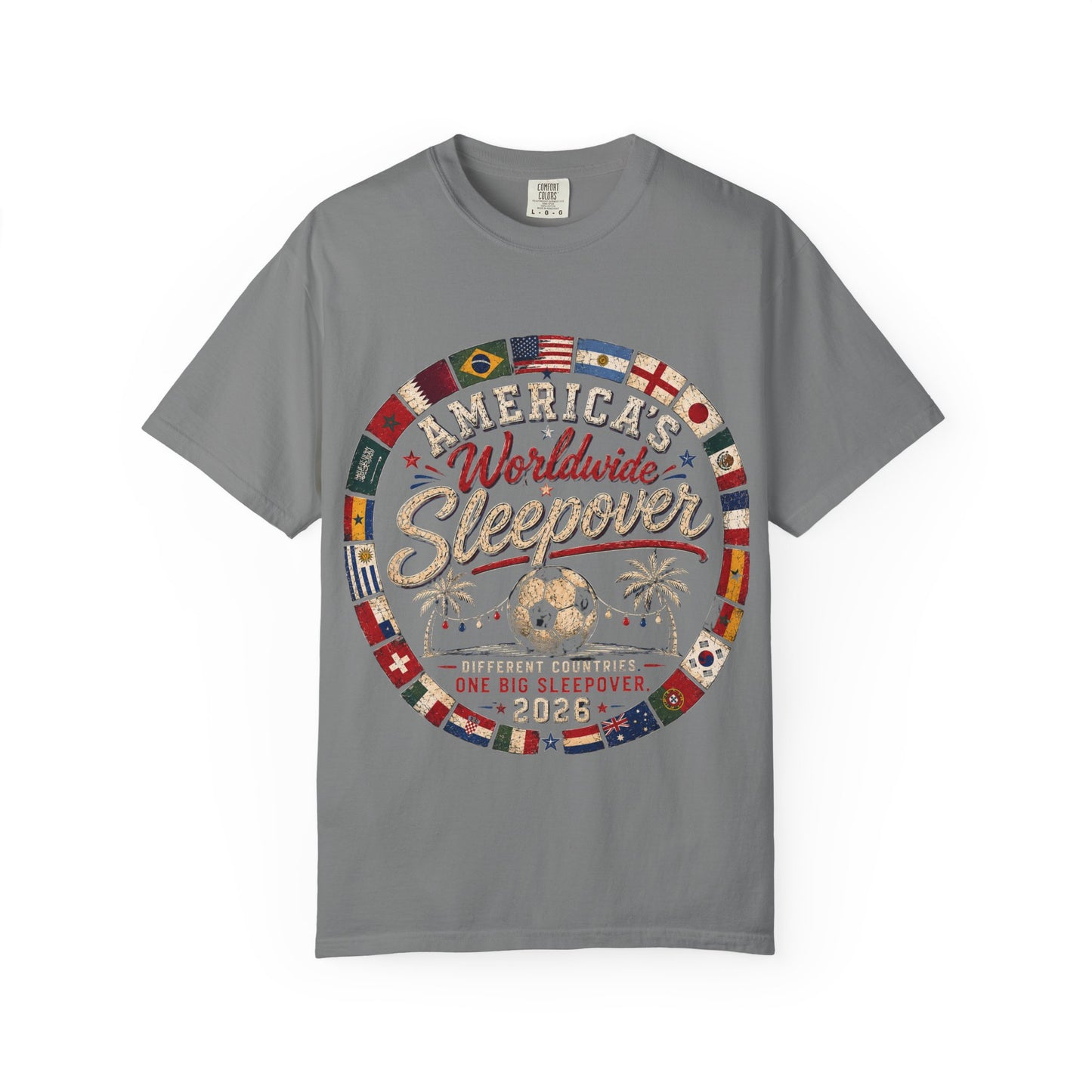 America's Worldwide Sleepover 2026 Beach Edition Shirt | The Summer Fan Tee -Dark Tee
