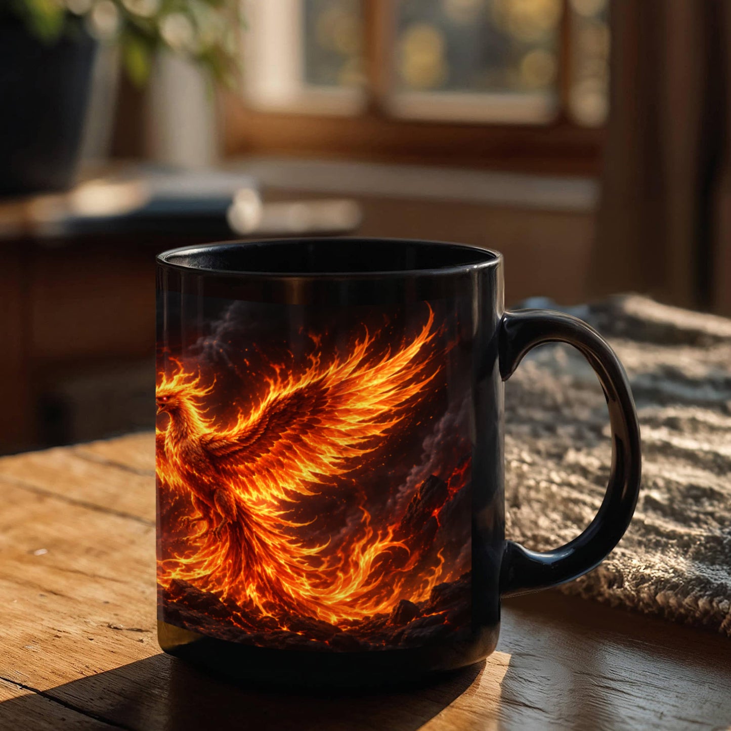 Fiery Wings Phenix Coffee Mug