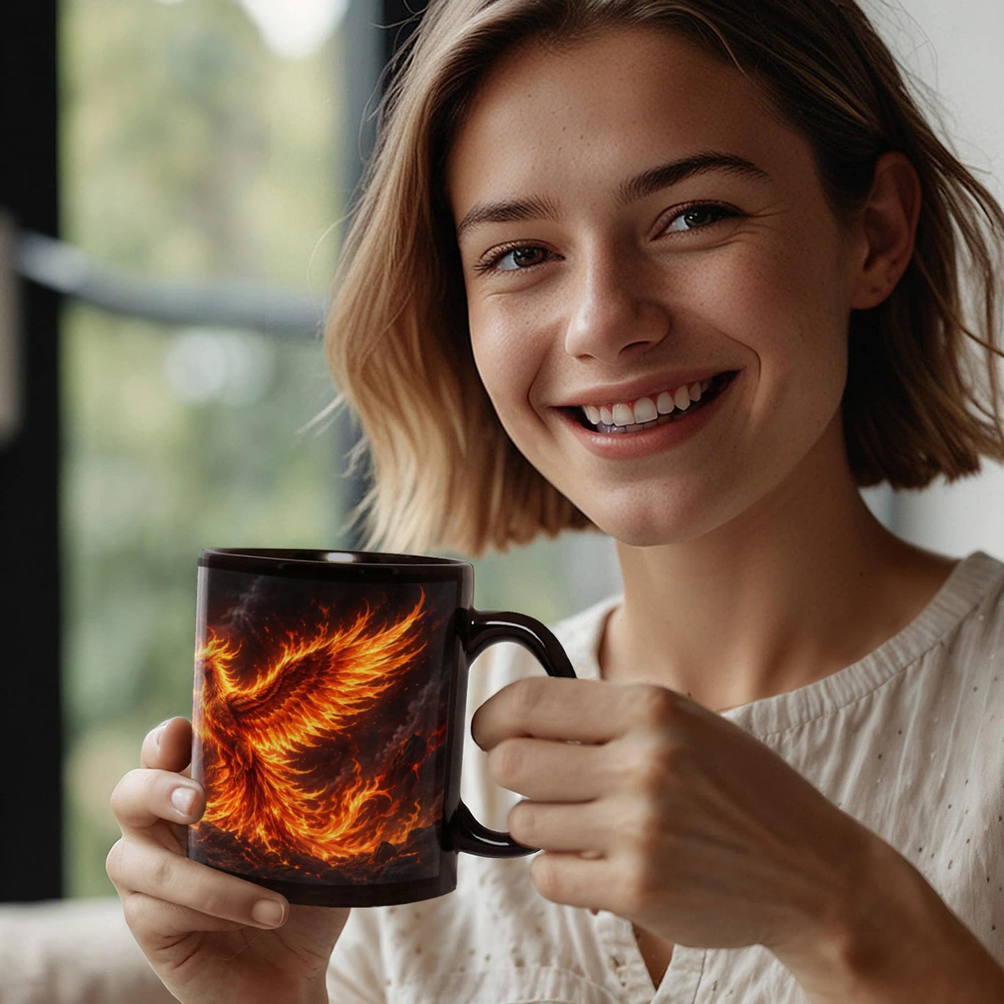 Fiery Wings Phenix Coffee Mug