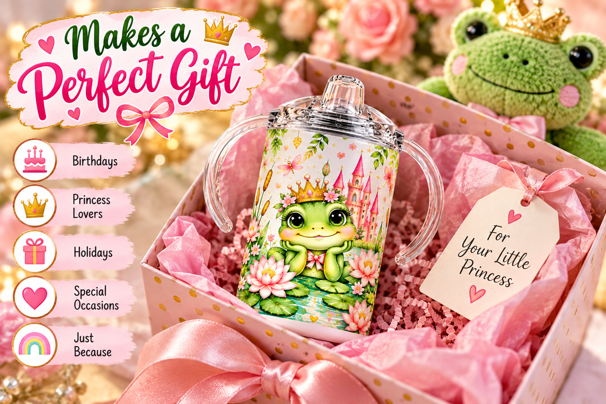 Frog Princess sippy cup gift image