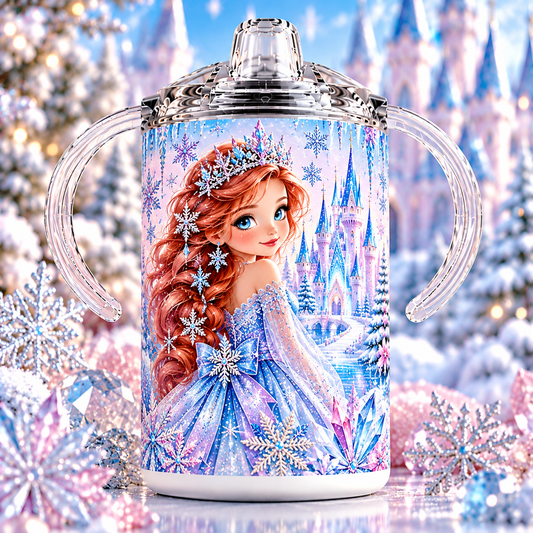 Ice Princess 12 oz sippy cup hero image
