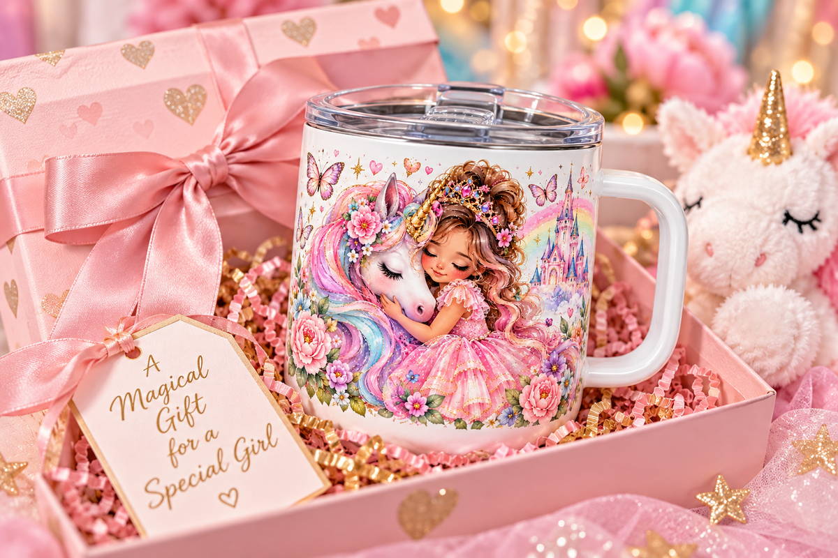 Unicorn Princess sippy cup gift image